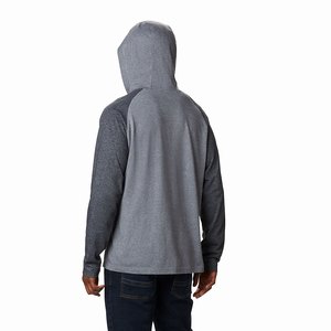 Columbia Thistletown Park™ Raglan Hoodie Herr Grå/Svarta (FDLNE9815)